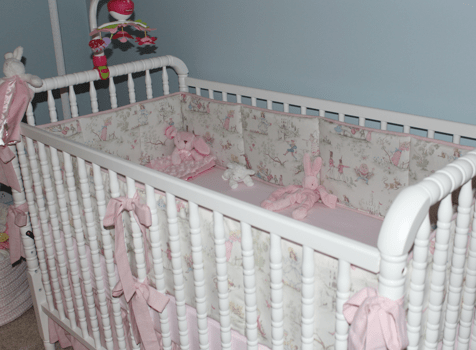 Bumper Pad With Bows